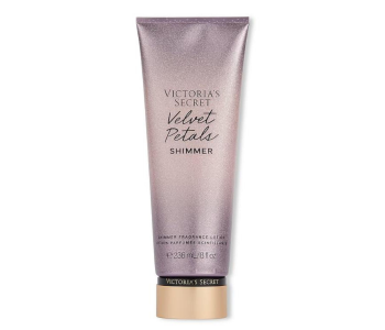 Victoria's Secret Velvet Petals Shimmer Lotion 236ml – Hydrating Body Lotion With Glow in UAE