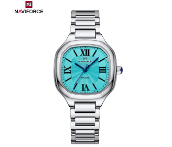 Naviforce NF5042 Elegant Commuter Ladies’ Waterproof Stainless Steel Watch With Gift For Girls (SBES) in KSA
