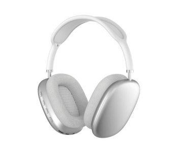 P9 Pro Max Bluetooth Headphones – Wireless Hi-Fi Headset With Noise Cancelling & 30H Battery(White) in KSA