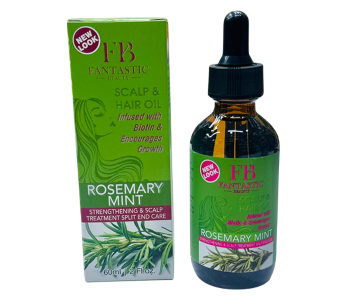 Fantastic Beauty Rosemary Mint Scalp & Hair Oil With Biotin, Growth & Split End Care 60ml in UAE