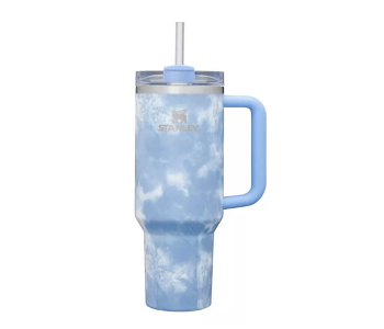 Stanley 40oz Adventure Quencher Tumbler – Ocean Blue Tie Dye, Stainless Steel Travel Mug in UAE