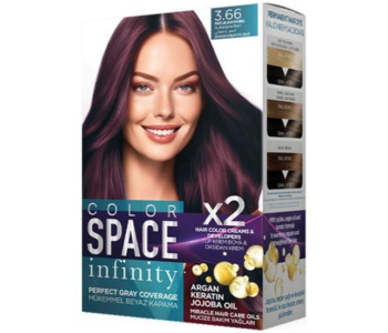 Color Space Set Dye 3.66 Auburgin Red in UAE