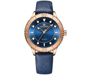 Naviforce 5020 Blue Men’s Watch | Stylish Quartz Analog Stainless Steel Wristwatch For Men in UAE