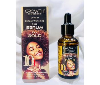 Growth 24K Gold Whitening Face Serum 30ml | Brightening For All Skin Types in UAE