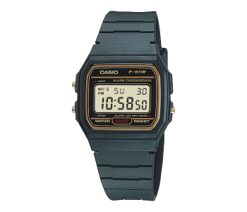 Casio Unisex Digital Casual Quartz Watch F-91WG-9Q, Orange, Digital,Quartz Movement in KSA
