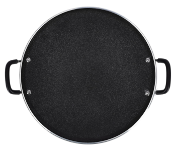 Delcasa DC1908 32.5cm Non-Stick Dosa Tawa – Durable Aluminium, Dishwasher Safe, Silicon Grip Handle in KSA