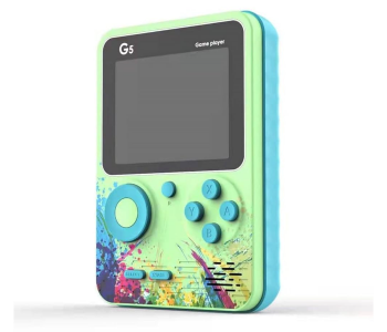 G5 Handheld Game Console For Kids Portable 35 Inch Screen 666 Classic Retro Games Single Player TV Connection in UAE