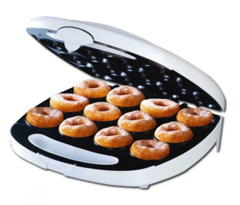 DLC-38254 Electric Donut Maker – 12-Piece, 1400W, Non-Stick Surface, Fast Heating, Compact Design in KSA