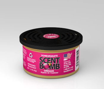 Scent Bomb Organic Air Freshener – Pomegranate | Long-Lasting Odor Eliminator Can in KSA