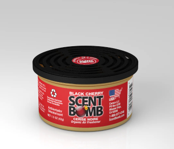 Scent Bomb Organic Air Freshener – Black Cherry | Long-Lasting Odor Eliminator Can in KSA