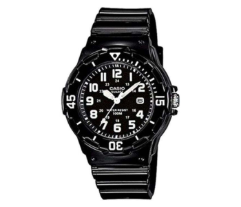 Women's Water Resistant Analog Watch LRW-200H-1BVDF - 33 Mm - Black in UAE