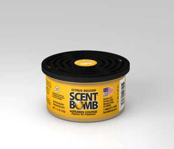 Scent Bomb Organic Air Freshener – Citrus Squash | Long-Lasting Odor Eliminator Can in KSA