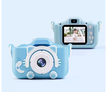 Kids Digital Camera With Video Recorder – Shockproof, HD Photography, Fun Toy Camera For Boys & Girls (Ages 3–12) Blue in KSA
