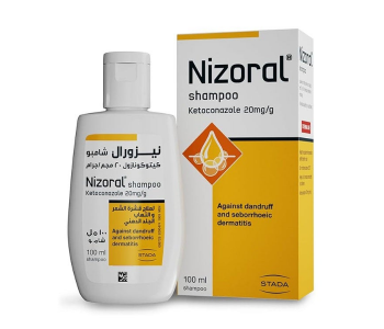 Nizoral Ketoconazole Anti Dandruff Shampoo 100 Ml, Against Dandruff And Seborrhoeic Dermatitis For All Hair Type, Hair Care For Unisex in KSA