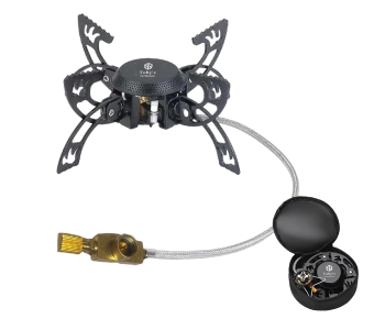 Portable Foldable Camping Stove – 23,800 W Windproof Burner With Piezo Ignition & Carry Case in UAE