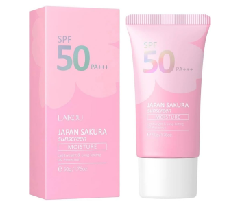 Japan Sakura Sunscreen SPF 50+ | UV Protection & Moisturizing Sunblock Lotion in UAE