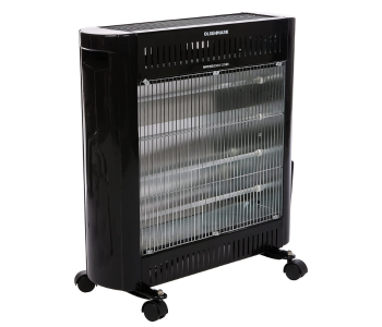 Olsenmark OMQH1841 Quartz Heater 2000W – Adjustable Power, Indicator Light, Carry Handle & Wheels in KSA