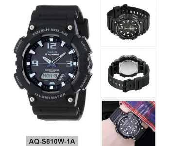 Casio AQS800W Series | Analog Digital Watch | 100M WR | Solar Powered in UAE