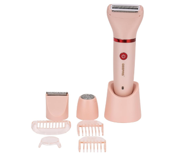 Geepas GLS57521UK 3-in-1 Waterproof Lady Shaver Set | Cordless, IPX6, LED Indicator, Pink in KSA