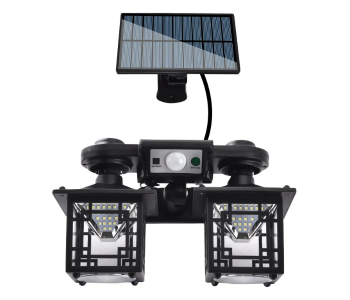 Solar Sensor Wall Light With Remote | 192 COB LED | Outdoor Waterproof JD-2219A in UAE