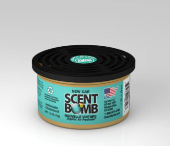 Scent Bomb Organic Air Freshener – New Car | Long-Lasting Odor Eliminator Can in KSA