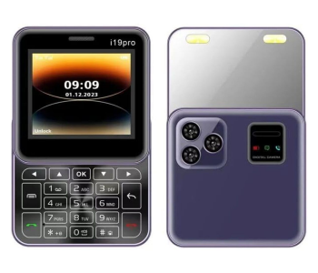 I19 Pro 2.4 Slide CellPhone Dual SIM Classic Foldable Mobile Phone in UAE