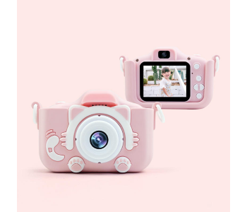 Kids Digital Camera With Video Recorder – Shockproof, HD Photography, Fun Toy Camera For Boys & Girls (Ages 3–12) Pink in KSA
