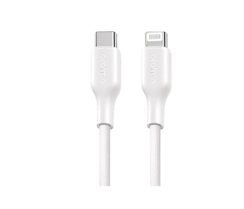 ORAIMO RobustLine 30W Type-C To Lightening Cable | White (3A, 1M) OCD-114CL-WH in KSA