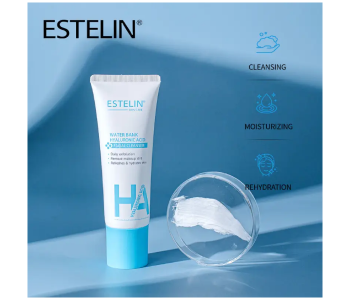 Estelin Water Bank Hyaluronic Acid Facial Cleanser 120g in UAE