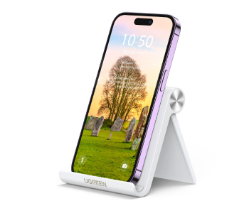 UGREEN Adjustable Portable Stand Multi-Angle - White in KSA