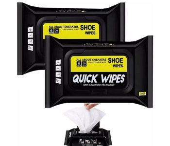 MACON Instant Sneaker Cleaner Wipes – 80pcs Shoe Cleaning Wipes For Dirt & Stain Removal in UAE