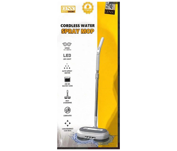 DENX DX2907 Cordless Water Spray Mop – Portable Rechargeable Floor Cleaning Mop With Spray Function For Home & Office in UAE