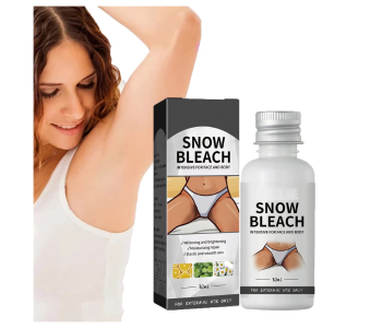 Snow Bleach Body Whitening Cream For Black Skin Intimate Areas Men And Women - 30ml in UAE