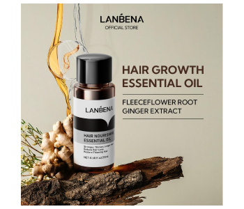 LANBENA Hair Growth Serum，Organic Hair Growth Oils For Hair Thickening By Hair Thickness Maximizer. Best Treatment For Hair Loss, Thinning Hair，Fuller And Faster Growing Hair. in UAE