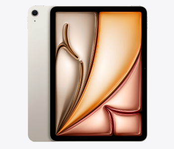 Apple IPad 11-inch Air M3 Chip Wi-Fi 128GB 2025 - Starlight in UAE