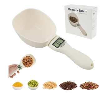 Digital Spoon Scale, Electronic Measuring Spoon, Weighing Spoon Scale, 800g/1g, High Precision With LED Display, Feeding Spoon With Removable Handle For Pet Food, Flour, Support Unit G/oz/ml/Cup in UAE
