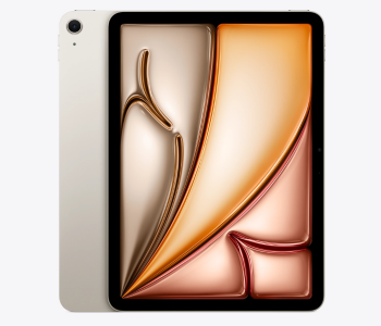 Apple IPad 11-inch Air M3 Chip Wi-Fi 256GB 2025 - Starlight in UAE