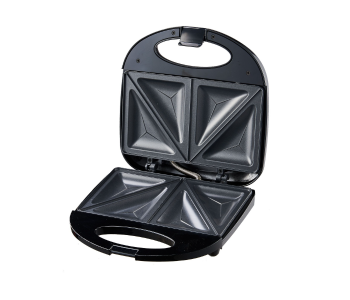 Denx DX1733 2-Slice Electric Sandwich Maker With Non-Stick Triangular Plates, Fast Dual-Sided Heating, Overheat Protection, 750W in UAE