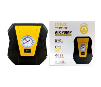 Denx Model DX1790 Portable Air Pump Compressor, DC 12V Power, 100 PSI Max Pressure, 70W Motor, 36cm Tracheal Length in UAE