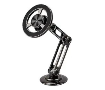 Denx Model DX1256 Magnetic Car Holder & Mount, N52 Magnets, Zinc Alloy/ABS Body, Dashboard/Windshield Mount, 360° Rotation in UAE
