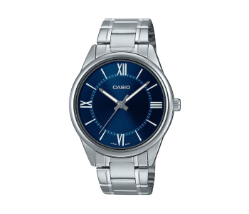 Casio MTP‑V005D‑2B5UDF – Classic Men’s Stainless Steel Dress Watch in UAE