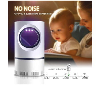 Generic-Electric Mosquito Killer Lamp USB Power Anti-mosquito Trap LED Night Light Lamp Bug Insect Killer Light Repeller in UAE