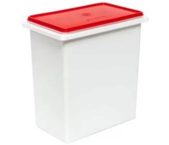 Tupperware Bulk Storage Container Rice Keeper Plastic 10 L Set Of 1 (Multicolor) in UAE