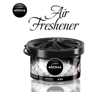 Aroma Car Organic Air Freshener - Black Scent, Long Lasting, Made In France, Can Diffuser in UAE