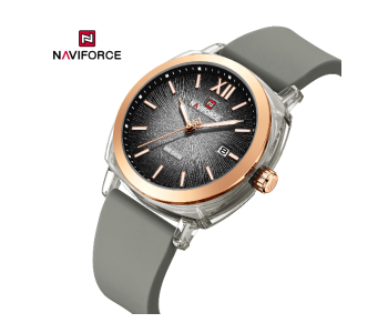 NAVIFORCE 6111 Ladies' Quartz Watches, Fashion Sports Watches, Waterproof (Gray) in UAE