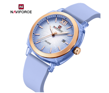 NAVIFORCE 6111 Ladies' Quartz Watches, Fashion Sports Watches, Waterproof (Blue) in UAE