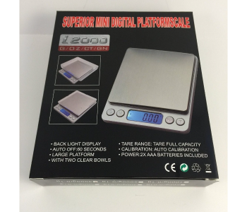 Electronic Weighing 5kg/0.1g High Precision Digital Kitchen Mini Jewelry Pocket For Home Lab Coffee Baking With LCD Display in UAE
