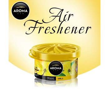 Aroma Car Organic Air Freshener - Vanila Scent, Long Lasting, Made In France, Can Diffuser in UAE