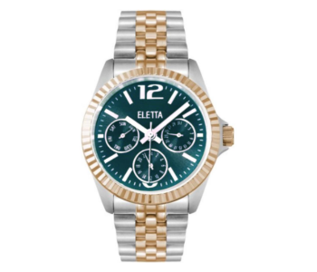 Rio Double Color Strap Ladies Watch - Green in KSA