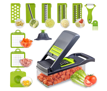 Denx Generic Multifunctional Vegetable Chopper Cutter Slicer And Dicer Tool in UAE